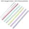 Reusable Colorful Silicone Straws Safe ScratchResistant HeatResistant Bubble Tea Straw Cup Accesso 6