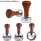Aluminium Espresso Tamper, Durable Coffee Powder Compactor, Fit for Perfect Coffee Grounds