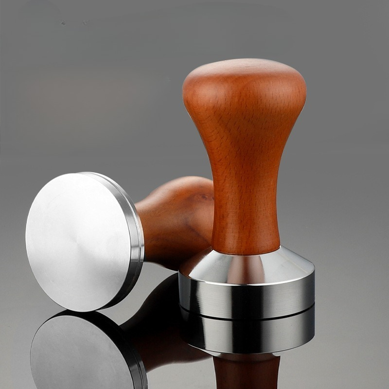Aluminium Espresso Tamper, Durable Coffee Powder Compactor, Fit for Perfect Coffee Grounds