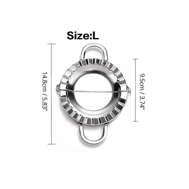 Upgrade Dumpling Mold Dough Press Wrapper Pastry Mould Shaper Kitchen DIY Tool Accessories Perfect 6