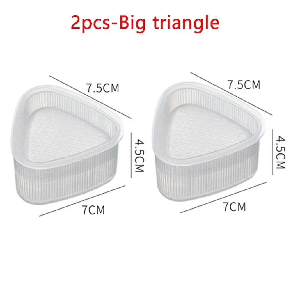 Sushi Mold Set DIY Lunch Box Triangle Rice Ball Mould Kitchen Accessories For Easy Sushi Making 8
