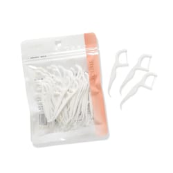 disposable dental floss sticks, inter dental cleaner, travel-friendly oral hygiene essential, portable oral care tool