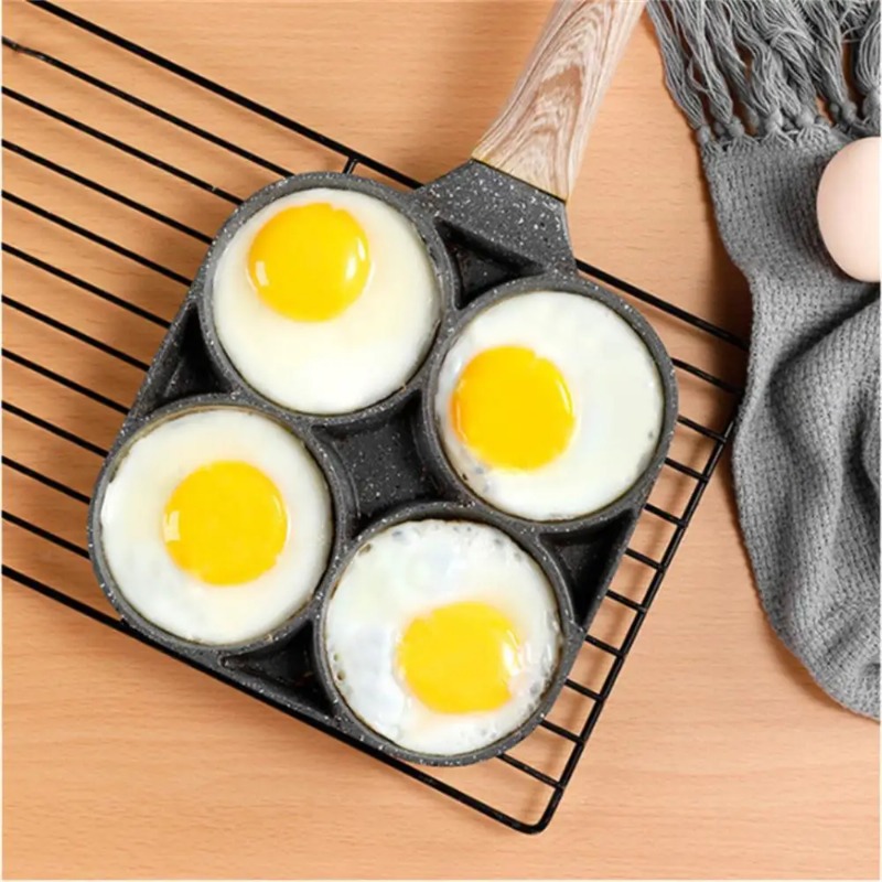 Thickened Non Stick Egg Omelette Pan Grilled Steak Cooking Pan Hamburger Bread Breakfast Maker Indu 2