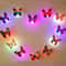 LED Butterfly Decoration Night Light Sticker for Garden, Backyard, Lawn, Party, and Festive Parties