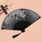 MultiColored Hand Folding Fan Bamboo Folding Fan For Wedding Church Gifts Party Discount Decor 3