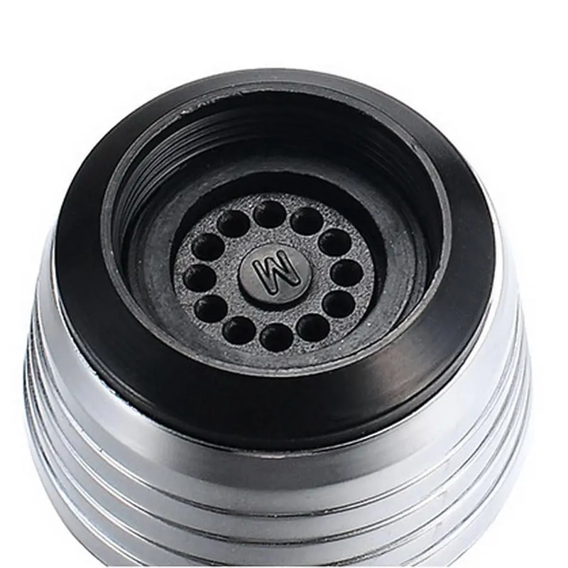 Kitchen Stainless Steel Faucet Sprinkler, Water-saving Device, Lengthening Rotating Spray Extender, Splash-proof Bubbler