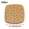 Air Fryer Paper Disposable Steamer Liners NonStick Baking Papers For Kitchen OilAbsorbing Steaming 5