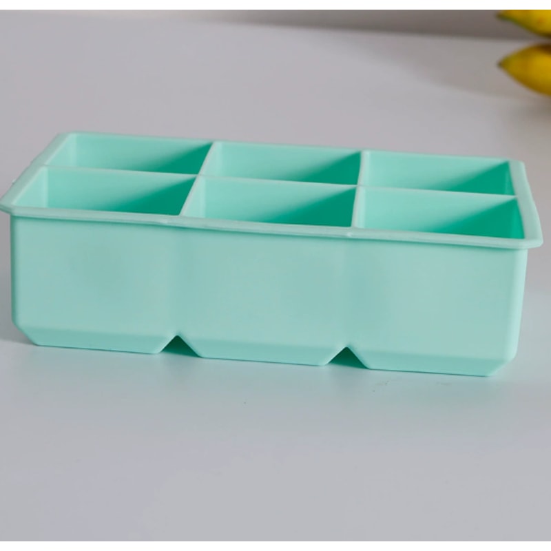 Ice Cube Tray Flexible Food Grade Silicone Ice Cube Mold Cavity Ice Trays For Freezer 5