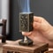 Square Vertical Incense Burner Small Alloy Incense Holder For Indoor Aromatherapy Plum Home Ornamen 0