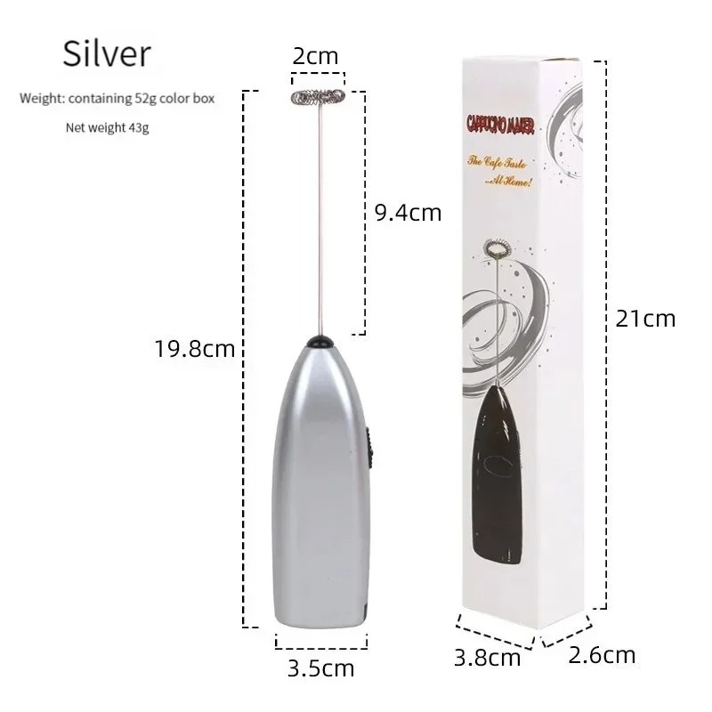 Mini Electric Whisk Household Handheld Mixer Milk Beater Baking Tools Kitchen Supplies Cream Whippi 5