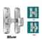 Heavy-Duty Flip-Up Door Latches, Degree Door Lock, Home Security Sliding Door Latch, Anti-theft Zinc Alloy Doors Bolts