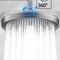 Big Panel Shower Head Super Charge Rainfall Shower Head High Pressure Top Rain Shower Faucet Bathro 5