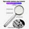 Stainless Steel Bathroom Handheld Shower Head High Pressure Water Saving Sprayer Nozzle Supercharge 2
