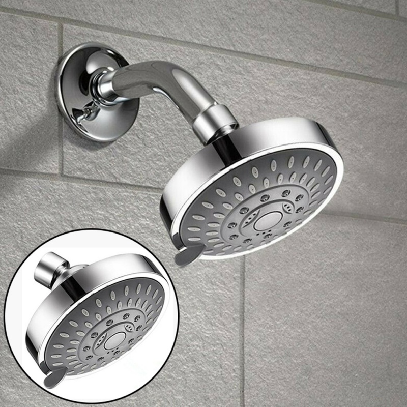 High Pressure Shower Head High Flow Fixed Shower Heads Sprayer Bathroom Rain Shower Head Faucet Rep 5