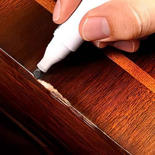Furniture Repair Pen, Wood Markers Wax Sticks, Scratches Filler, Paint Restore Kit for Wooden Tables, Floors, Cabinets
