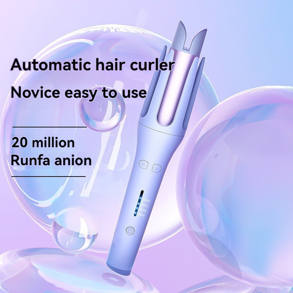 Anion Automatic Hair Curler Mini Electric Curler Portable Fluffy Chicken Rolls Long Lasting Curly H 3
