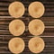 Drink Coasters For Tea Rattan Weave Tableware Heat Insulation Mat Pad Round Place Mat Dish Mat For 7
