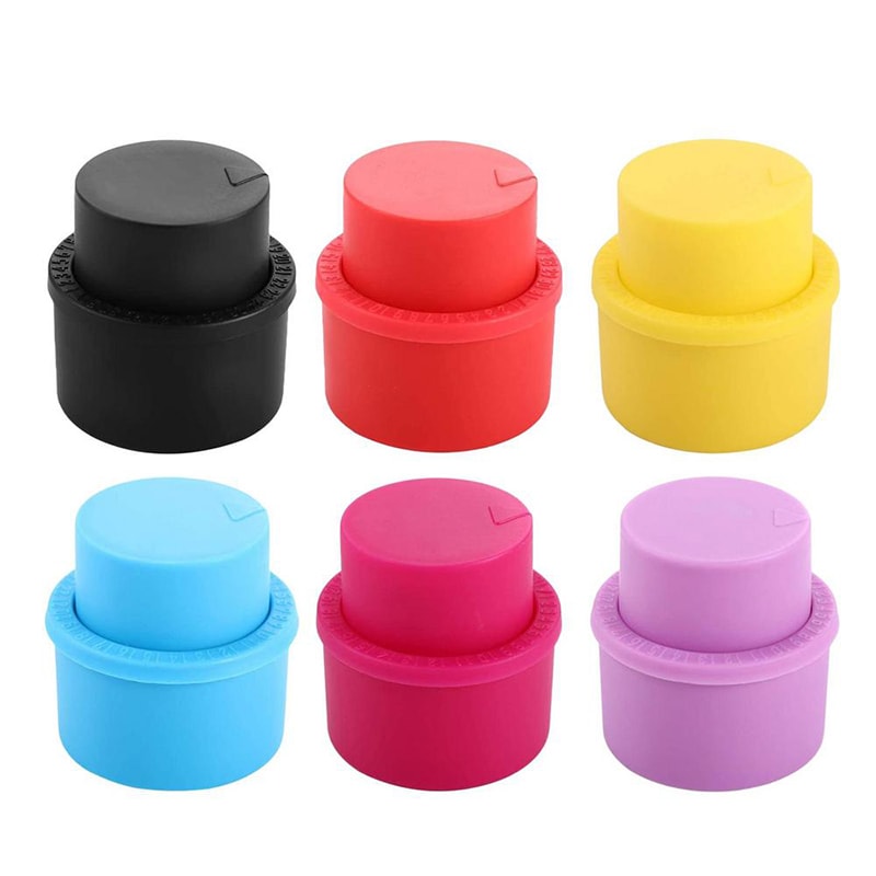 Fashion Soda Cover Caps, Durable Silicone Soda Saver Pump Caps, High Quality Bottle Caps for Drinks