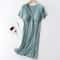 Modal Maternity Clothes Breastfeeding Nightgowns Nursing Sleepwear Loose Fitting Breast Feeding Paj 4