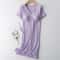 Modal Maternity Clothes Breastfeeding Nightgowns Nursing Sleepwear Loose Fitting Breast Feeding Paj 7