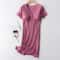 Modal Maternity Clothes Breastfeeding Nightgowns Nursing Sleepwear Loose Fitting Breast Feeding Paj 10