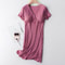 Modal Maternity Clothes Breastfeeding Nightgowns Nursing Sleepwear Loose Fitting Breast Feeding Paj 10