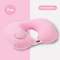 Inflatable Pillow Travel Portable Neck Protection Press Inflatable Ushaped Pillow Travel Storage Ne