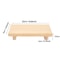 Fashionable Wooden Bathroom Soap Tray Storage Rack Retro Candle Tray Decorative Ornament Plant Vase 6