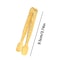 Aroma Therapy Solid Spice Iron Clip, Fragrance Accessories Clip, Middle East Africa Gold Electroplating Diagonal Flat
