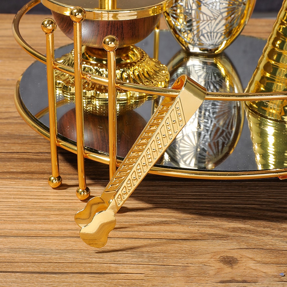 Aroma Therapy Solid Spice Iron Clip, Fragrance Accessories Clip, Middle East Africa Gold Electroplating Diagonal Flat