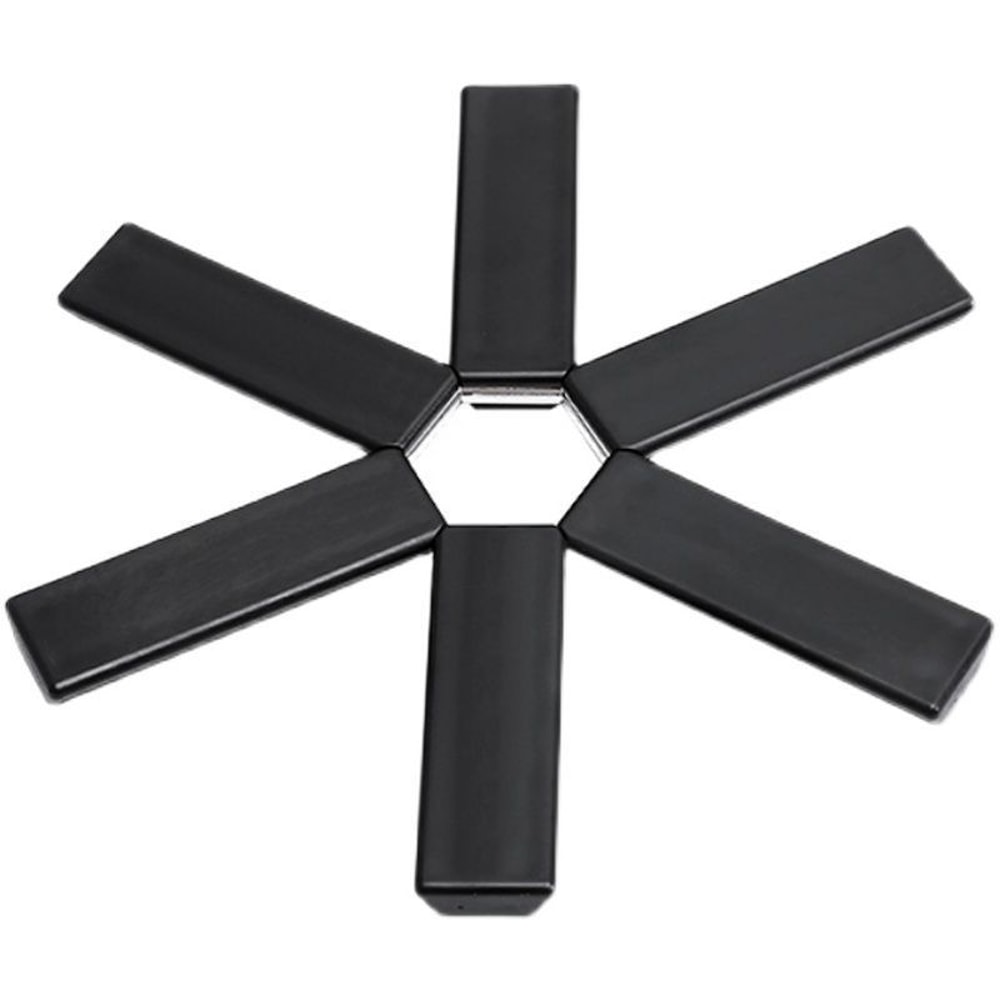 Pattern Folding Pot Mat, Dish Place Mat Coaster, Heat Insulation for High Temperature Pots and Pans, Kitchen Gadgets