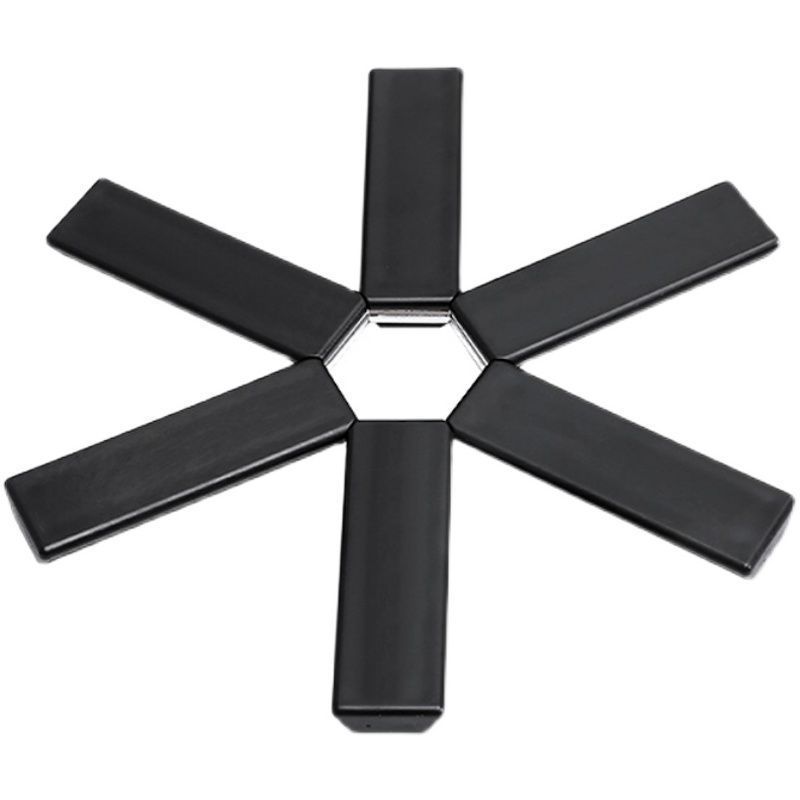 Pattern Folding Pot Mat, Dish Place Mat Coaster, Heat Insulation for High Temperature Pots and Pans, Kitchen Gadgets