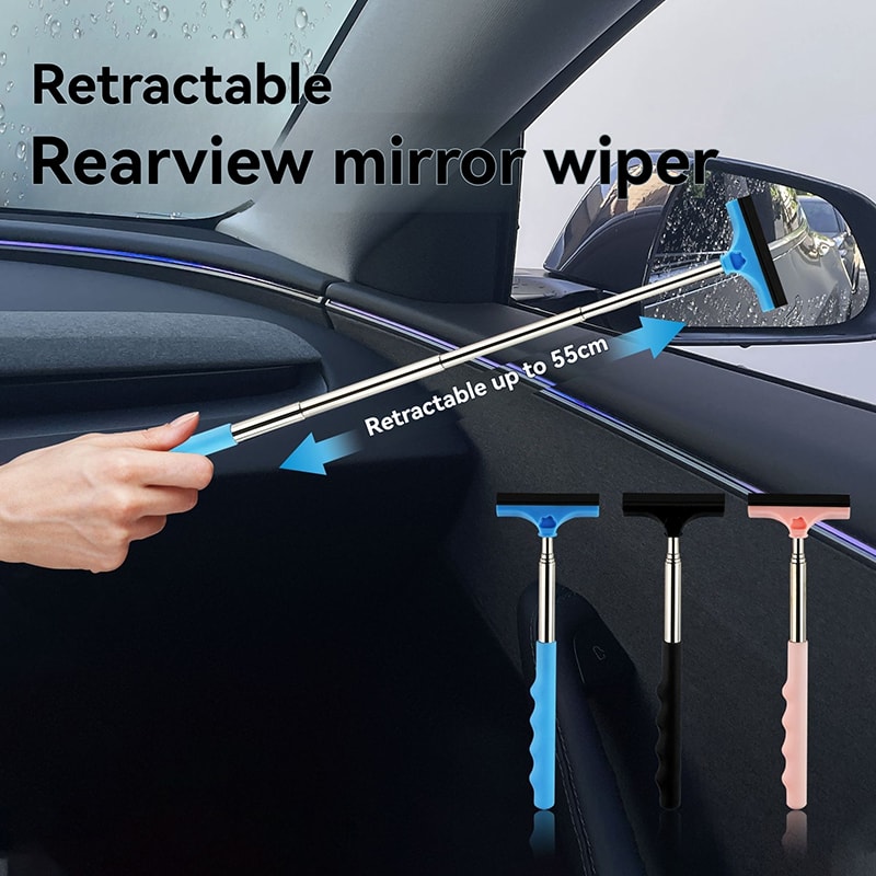 Portable Rear View Mirror Wiper For Automotive Retractable Car Windshield Wiper Arm New Auto Produc 1