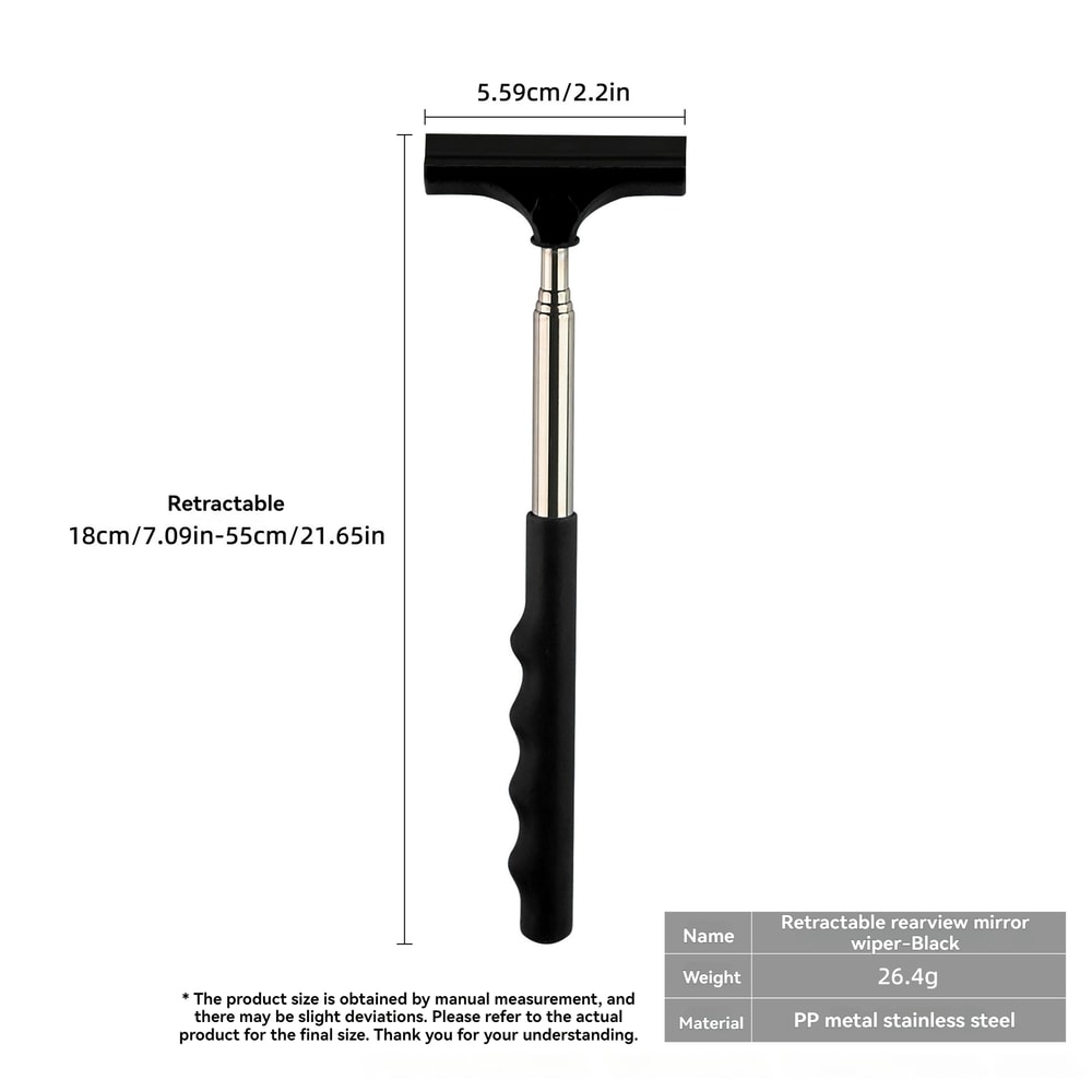 Portable Rear View Mirror Wiper For Automotive Retractable Car Windshield Wiper Arm New Auto Produc 7
