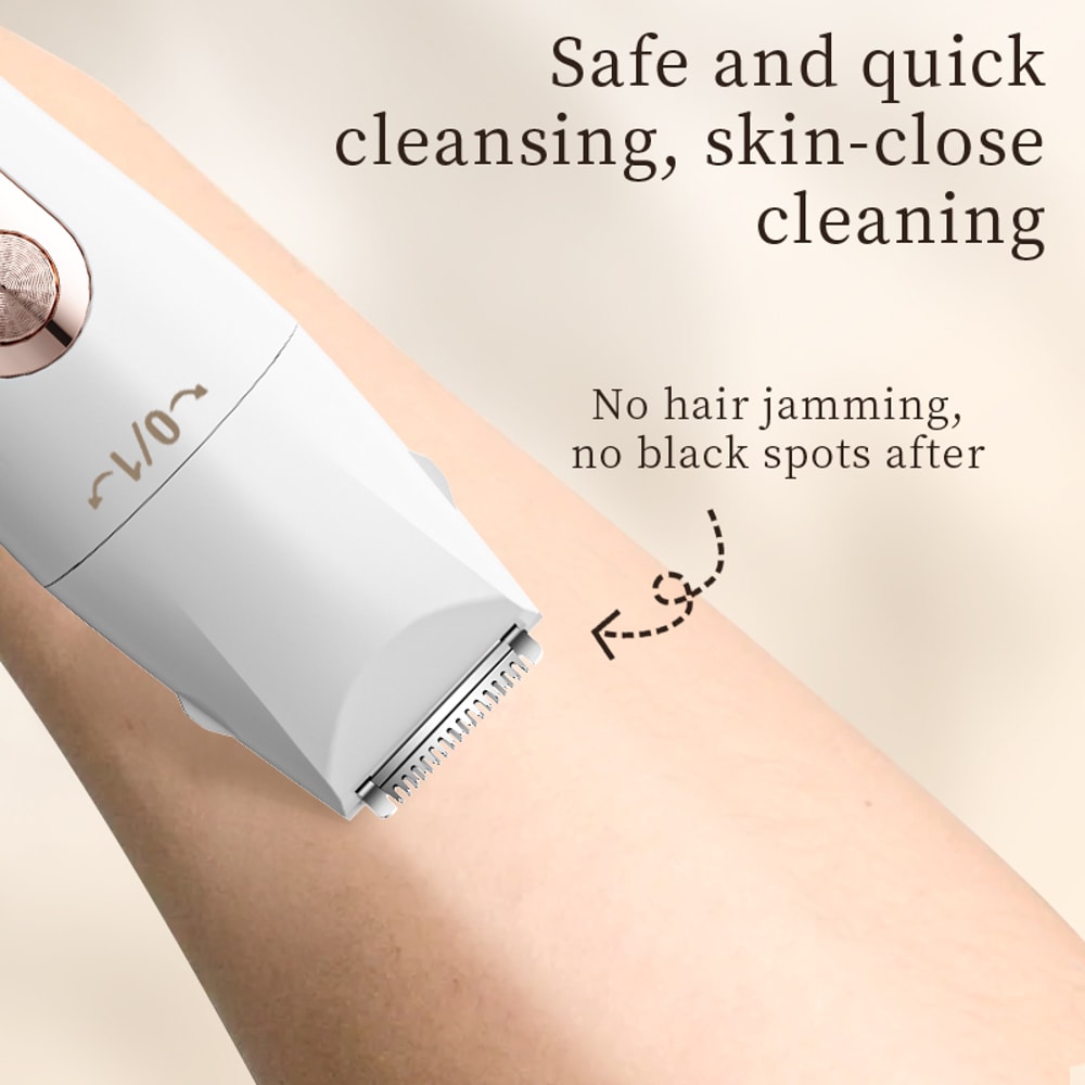 Women Electric Shaver Painfree Portable Bikini Trimmer Facial Shaver For Body Underarms And Legs Re 2