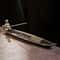 Fashionable Small Boat Incense Burner Fishing Old Man Style Sandalwood Insert Indoor Home Decor Uni 5