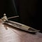 Fashionable Small Boat Incense Burner Fishing Old Man Style Sandalwood Insert Indoor Home Decor Uni 5