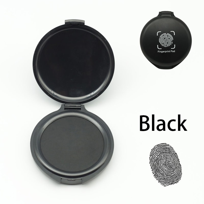 Portable Fingerprint Printing Platform Mini Highdefinition Quick Drying Printing Mud For Signing Co 7