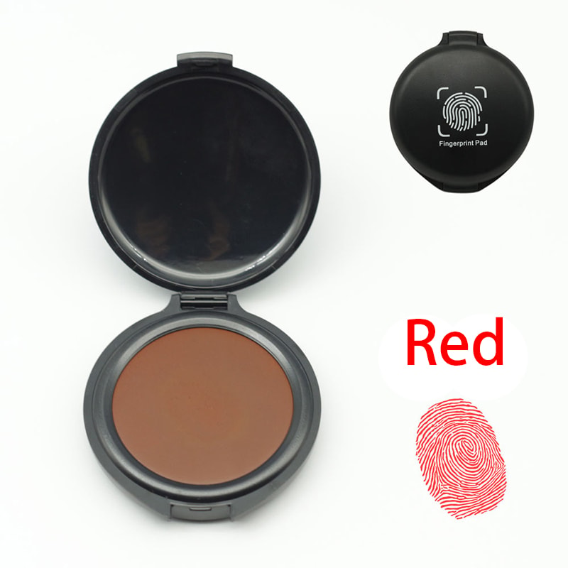 Portable Fingerprint Printing Platform Mini Highdefinition Quick Drying Printing Mud For Signing Co 8