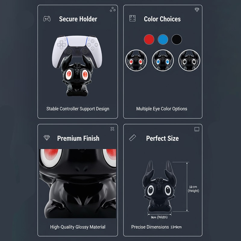 Style Game Controller Bracket Fashionable Ornament Stand Compatible With Most Game Controllers 2