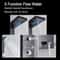 LED Light Shower Panel Waterfall Rain Digital Display Shower Faucet Set SPA Massage Jet Bathroom Co 2