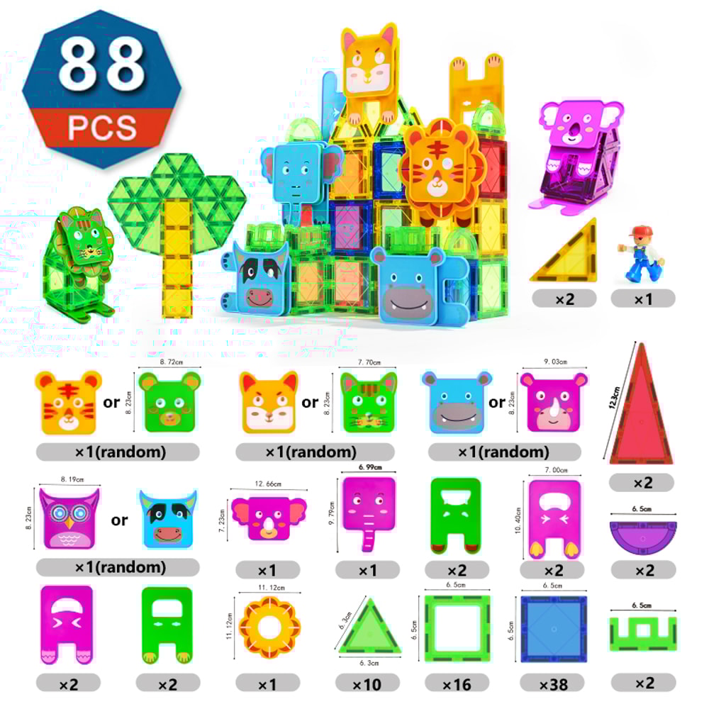Magnetic Building Blocks Set Montessori Construction Toys For Boys Girls Puzzle Tiles Magnetic She 7