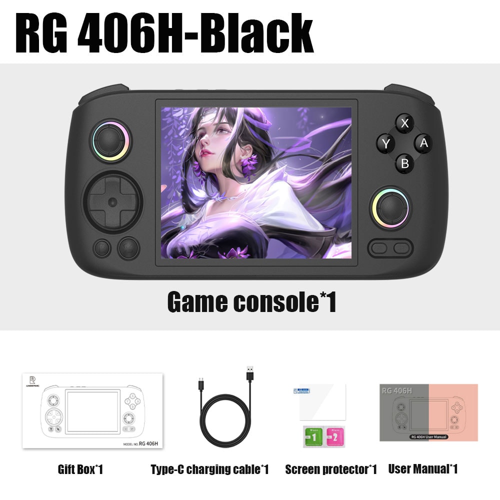 Handheld Game Console IPS Multitouch Screen Android Hall Joy Stick Hall Trigger Video Game System 6