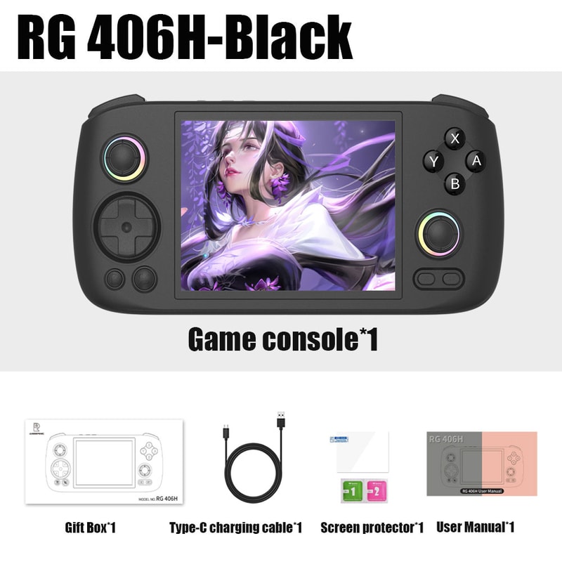 Handheld Game Console IPS Multitouch Screen Android Hall Joy Stick Hall Trigger Video Game System 6