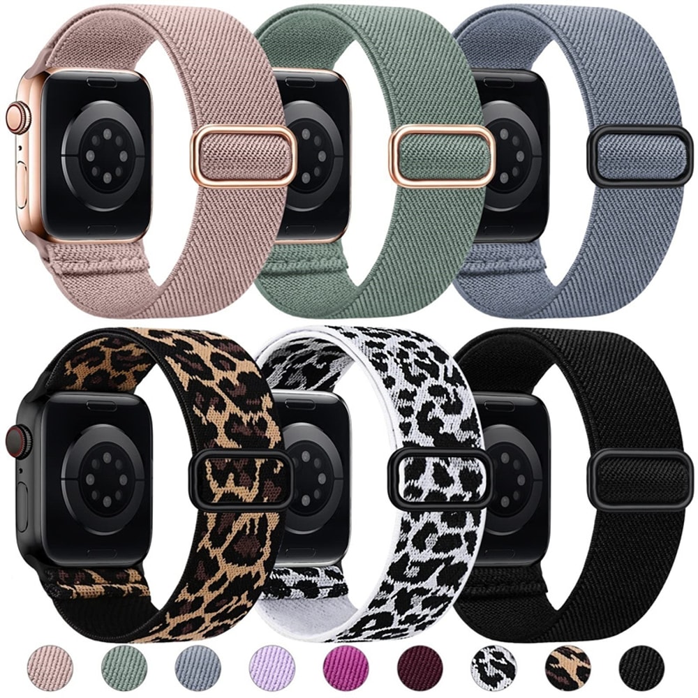 Nylon Strap For Apple Watch Band Bohemian Elastic Bracelet I Watch Series 1