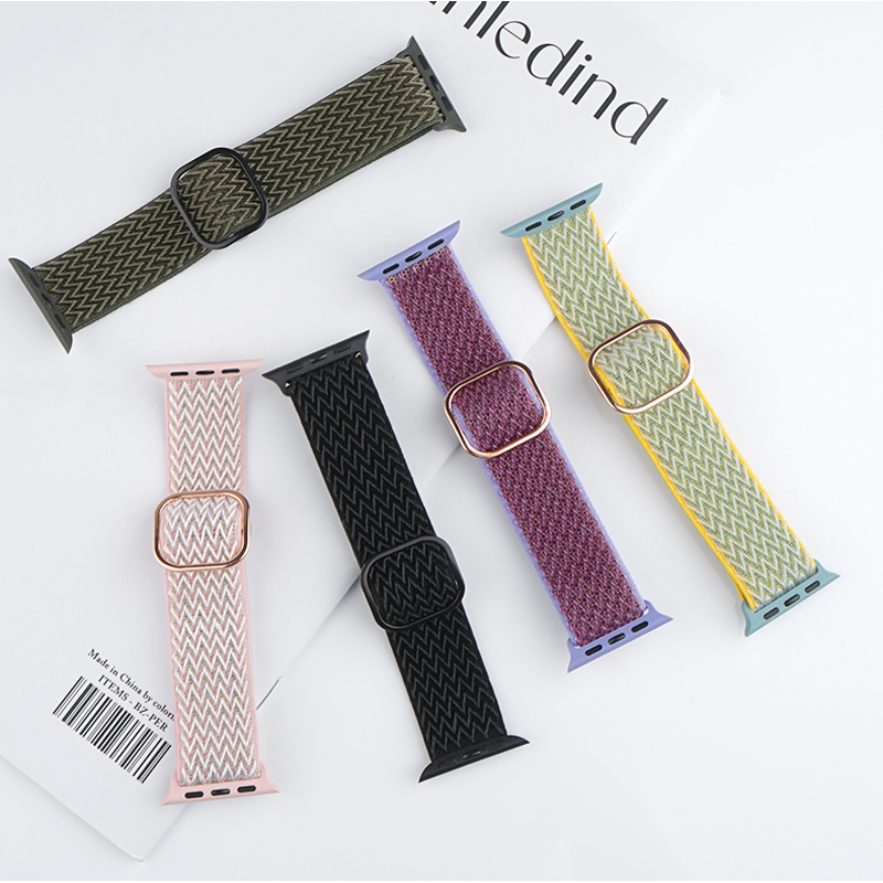 Nylon Strap For Apple Watch Band Bohemian Elastic Bracelet I Watch Series 2