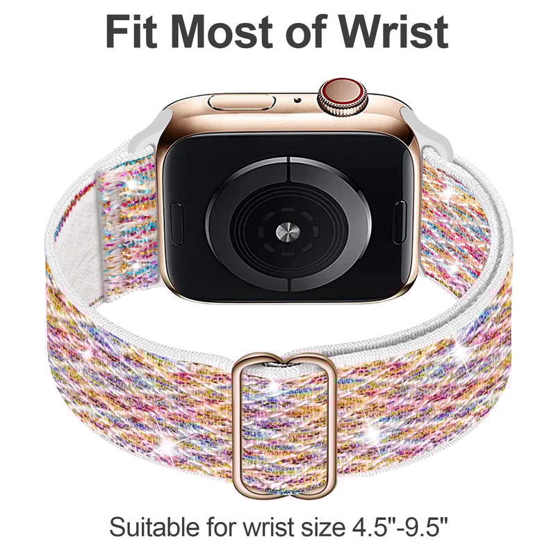 Nylon Strap For Apple Watch Band Bohemian Elastic Bracelet I Watch Series 5