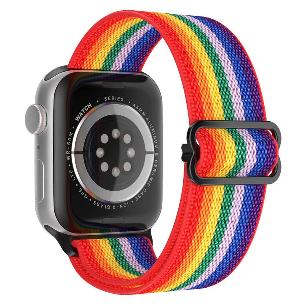 Nylon Strap For Apple Watch Band Bohemian Elastic Bracelet I Watch Series 9
