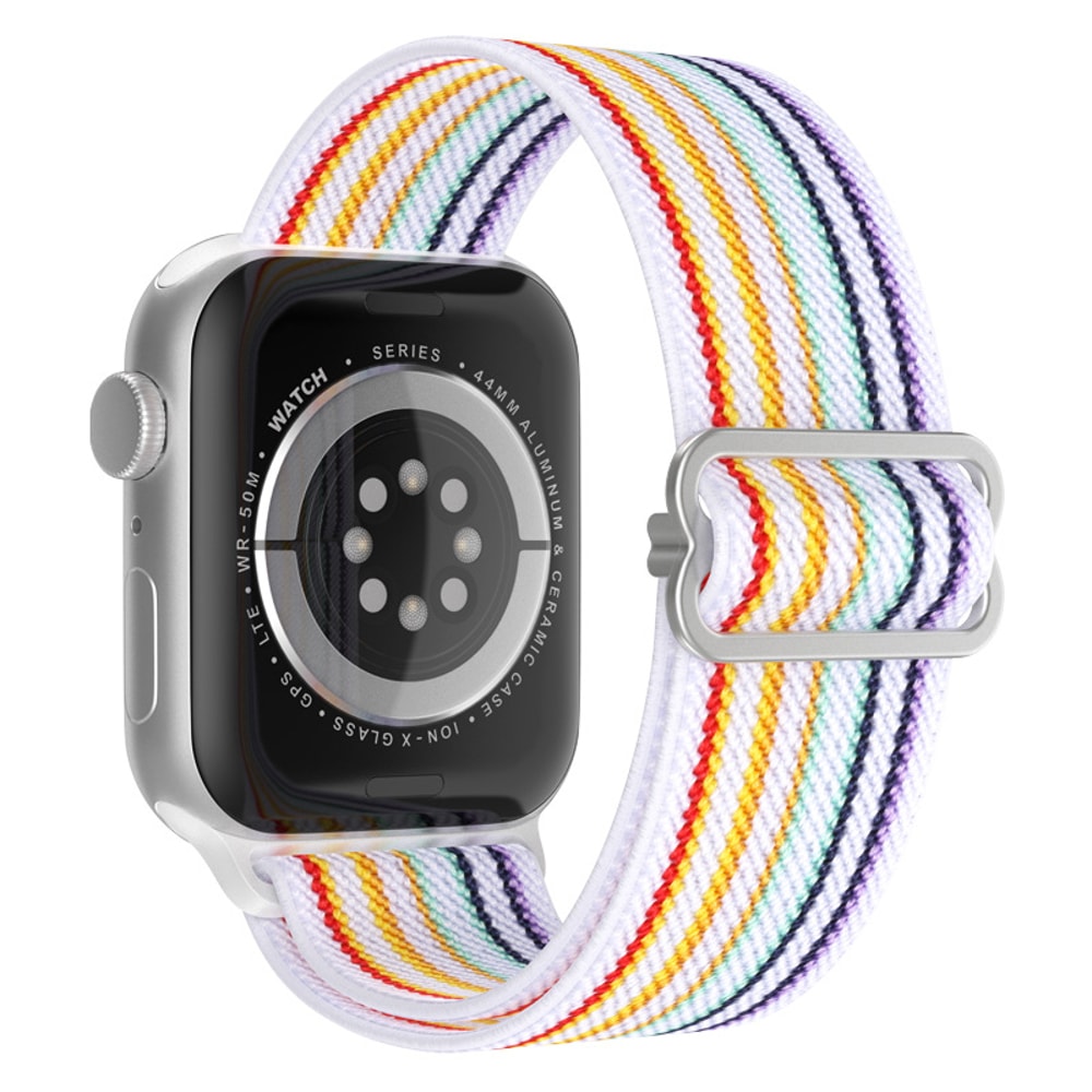 Nylon Strap For Apple Watch Band Bohemian Elastic Bracelet I Watch Series 12