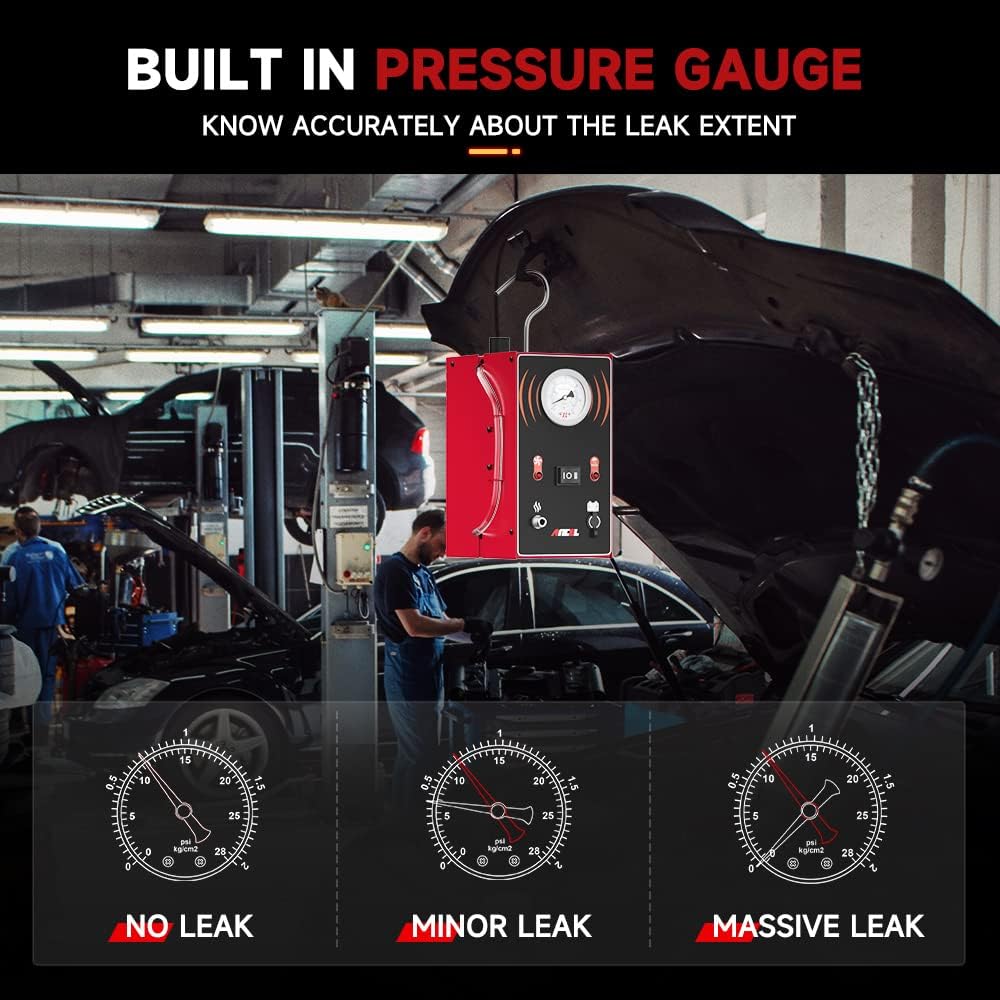 Smoke Leak Detector For Car Motorcycle Smoke Machine Diagnostic Tool Vacuum Tester For Oil Fuel Pip 2